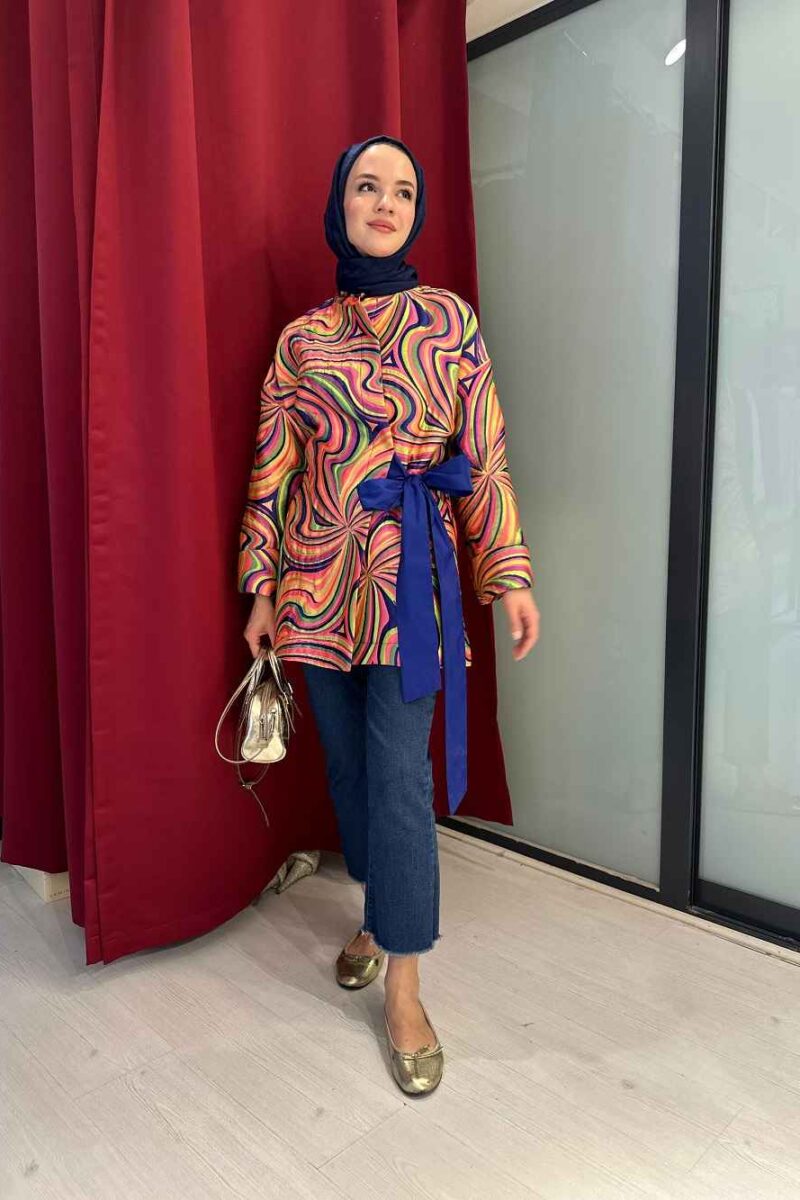 Rainbow Jacket modest
